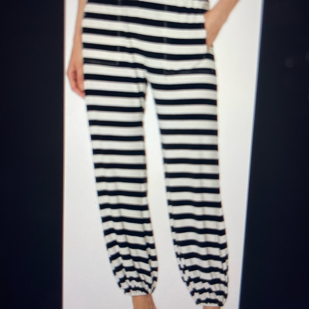 Norma kamali boyfriend puff jog pants